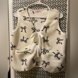 New Without Tag Seventh & Sunset Fleece Vest Size  8